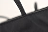 Authentic PRADA Vintage Nylon Tessuto Leather Shoulder Tote Bag Black 5969J