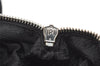Authentic PRADA Vintage Nylon Tessuto Leather Shoulder Tote Bag Black 5969J