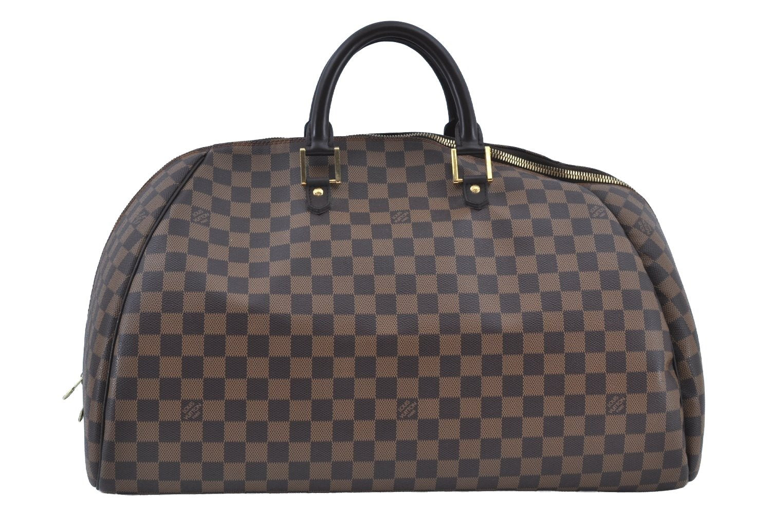 Authentic Louis Vuitton Damier Ribera GM Hand Boston Bag Purse N41432 Junk 5970H