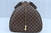 Authentic Louis Vuitton Damier Ribera GM Hand Boston Bag Purse N41432 Junk 5970H