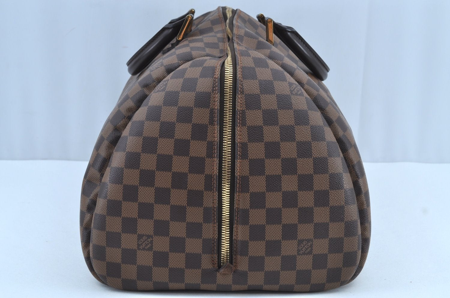 Authentic Louis Vuitton Damier Ribera GM Hand Boston Bag Purse N41432 Junk 5970H