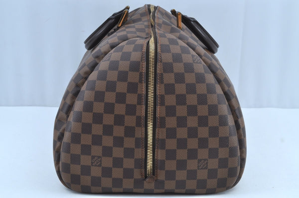 Authentic Louis Vuitton Damier Ribera GM Hand Boston Bag Purse N41432 Junk 5970H