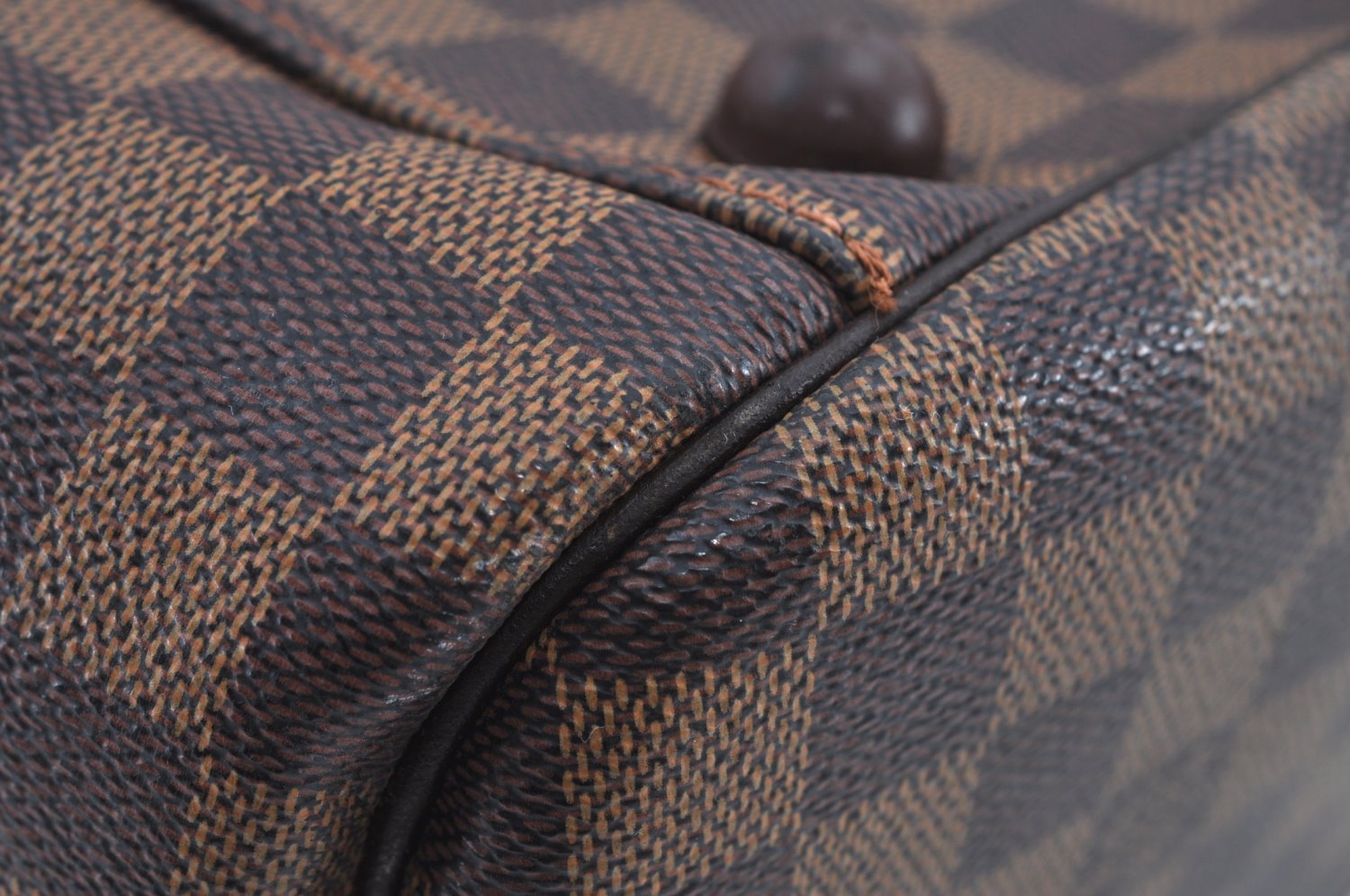 Authentic Louis Vuitton Damier Ribera GM Hand Boston Bag Purse N41432 Junk 5970H