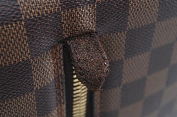 Authentic Louis Vuitton Damier Ribera GM Hand Boston Bag Purse N41432 Junk 5970H