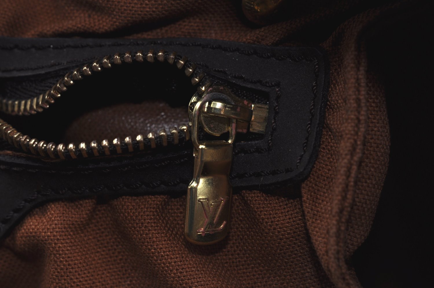 Authentic Louis Vuitton Damier Ribera GM Hand Boston Bag Purse N41432 Junk 5970H