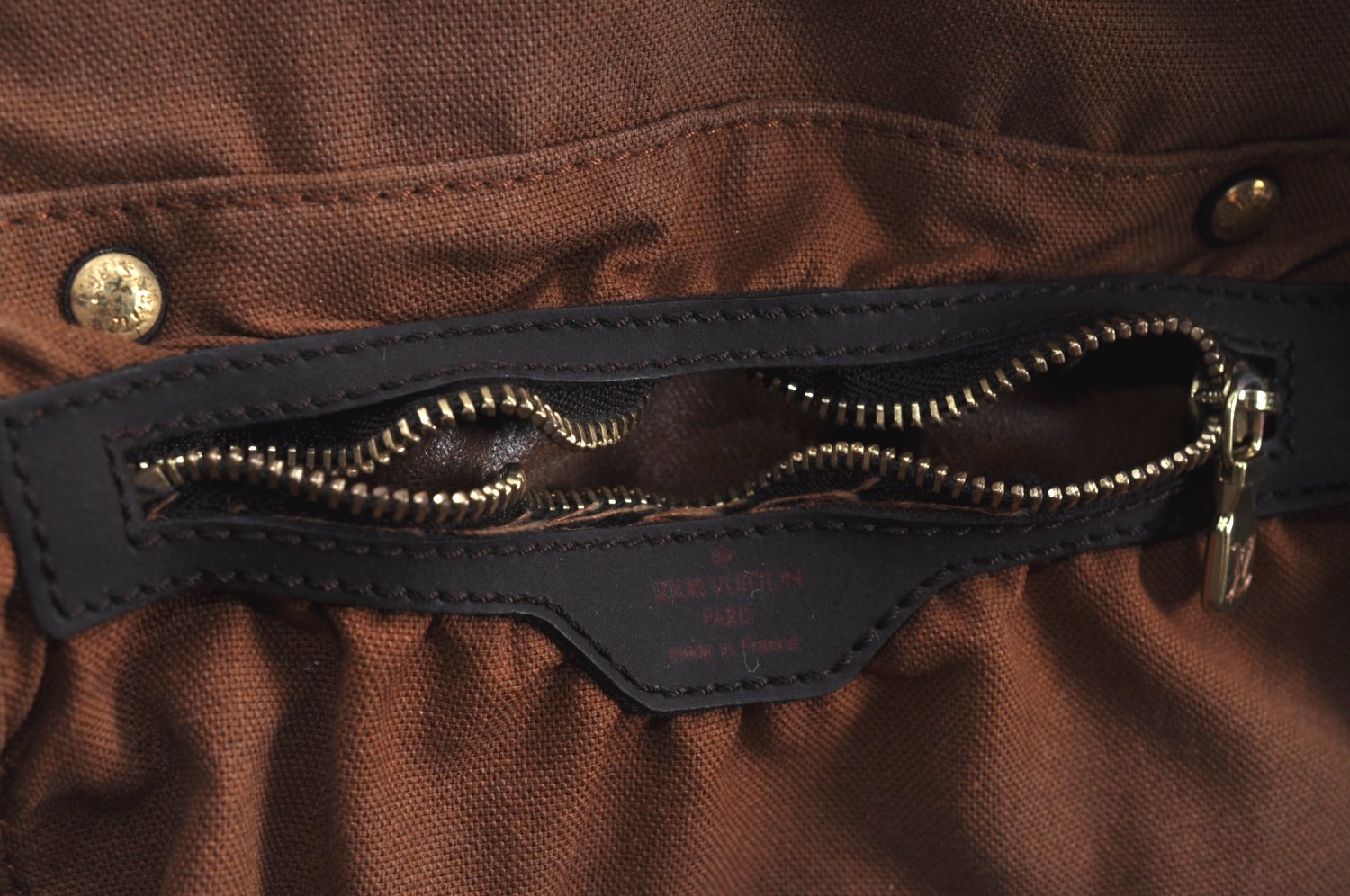 Authentic Louis Vuitton Damier Ribera GM Hand Boston Bag Purse N41432 Junk 5970H