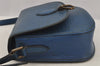 Auth Louis Vuitton Epi Saint Cloud PM Shoulder Cross Bag Blue M52195 LV 5971J