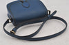 Auth Louis Vuitton Epi Saint Cloud PM Shoulder Cross Bag Blue M52195 LV 5971J