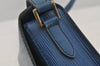 Auth Louis Vuitton Epi Saint Cloud PM Shoulder Cross Bag Blue M52195 LV 5971J