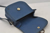 Auth Louis Vuitton Epi Saint Cloud PM Shoulder Cross Bag Blue M52195 LV 5971J