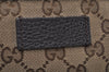 Authentic GUCCI Shoulder Cross Body Bag GG Canvas Leather 449173 Brown 5973J