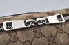 Authentic GUCCI Shoulder Cross Body Bag GG Canvas Leather 449173 Brown 5973J