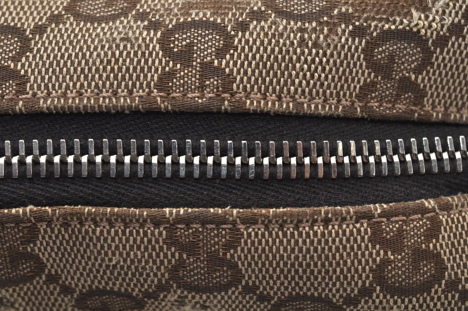 Authentic GUCCI Shoulder Cross Body Bag GG Canvas Leather 449173 Brown 5973J