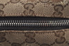 Authentic GUCCI Shoulder Cross Body Bag GG Canvas Leather 449173 Brown 5973J