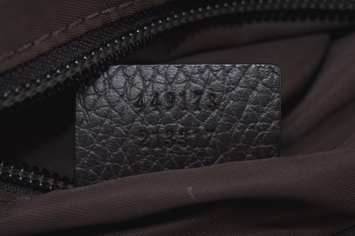 Authentic GUCCI Shoulder Cross Body Bag GG Canvas Leather 449173 Brown 5973J