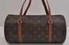 Authentic Louis Vuitton Monogram Papillon 30 Hand Bag Old Model LV 5974J