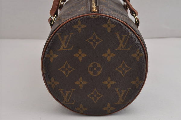 Authentic Louis Vuitton Monogram Papillon 30 Hand Bag Old Model LV 5974J