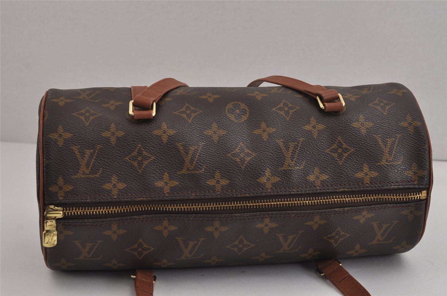 Authentic Louis Vuitton Monogram Papillon 30 Hand Bag Old Model LV 5974J