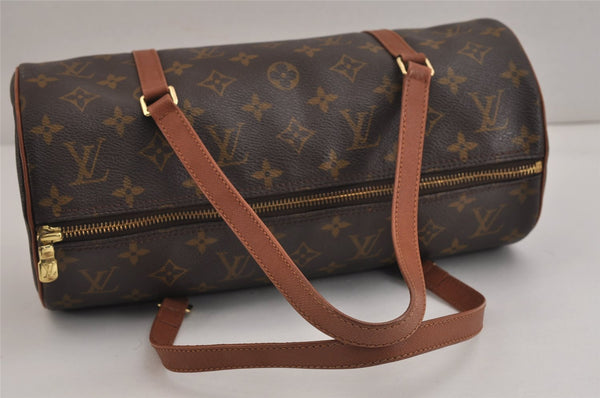 Authentic Louis Vuitton Monogram Papillon 30 Hand Bag Old Model LV 5974J