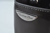 Authentic Christian Dior Maris Pearl Hand Tote Bag Purse Enamel Brown 5975J
