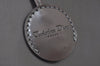 Authentic Christian Dior Maris Pearl Hand Tote Bag Purse Enamel Brown 5975J