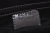 Authentic Christian Dior Maris Pearl Hand Tote Bag Purse Enamel Brown 5975J
