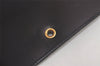 Authentic Christian Dior Shoulder Cross Body Bag Purse Leather Black 5975K
