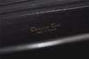 Authentic Christian Dior Shoulder Cross Body Bag Purse Leather Black 5975K