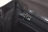 Authentic Christian Dior Shoulder Cross Body Bag Purse Leather Black 5975K