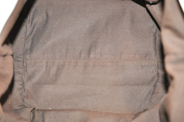 Authentic GUCCI Vintage Shoulder Tote Bag GG Canvas Leather 131230 White 5976H