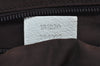 Authentic GUCCI Vintage Shoulder Tote Bag GG Canvas Leather 131230 White 5976H