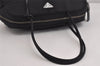 Authentic PRADA Vintage Nylon Tessuto Leather Shoulder Hand Bag Black 5976J