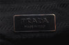 Authentic PRADA Vintage Nylon Tessuto Leather Shoulder Hand Bag Black 5976J