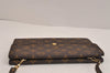 Auth Louis Vuitton Monogram Pochette Double Rabat Shoulder Bag M51815 LV 5979J
