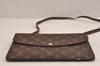 Auth Louis Vuitton Monogram Pochette Double Rabat Shoulder Bag M51815 LV 5979J