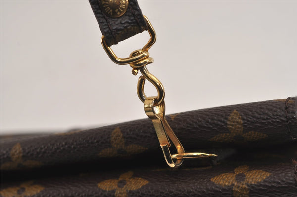 Auth Louis Vuitton Monogram Pochette Double Rabat Shoulder Bag M51815 LV 5979J
