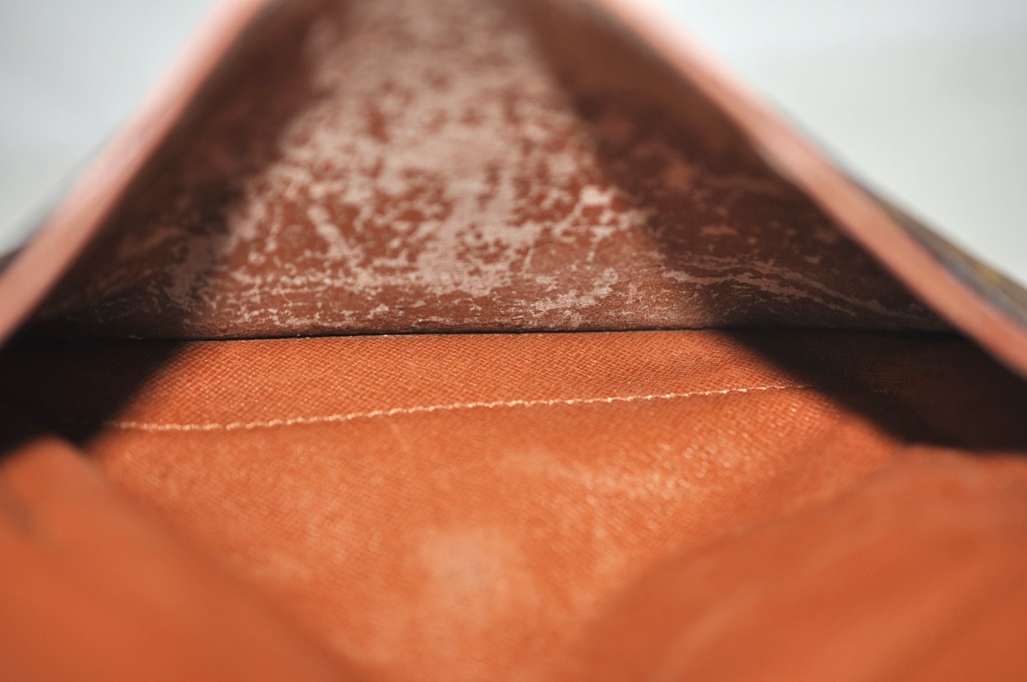 Auth Louis Vuitton Monogram Pochette Double Rabat Shoulder Bag M51815 LV 5979J