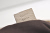 Authentic GUCCI Abbey Shoulder Tote Bag GG Canvas Leather 141470 Brown 5979K
