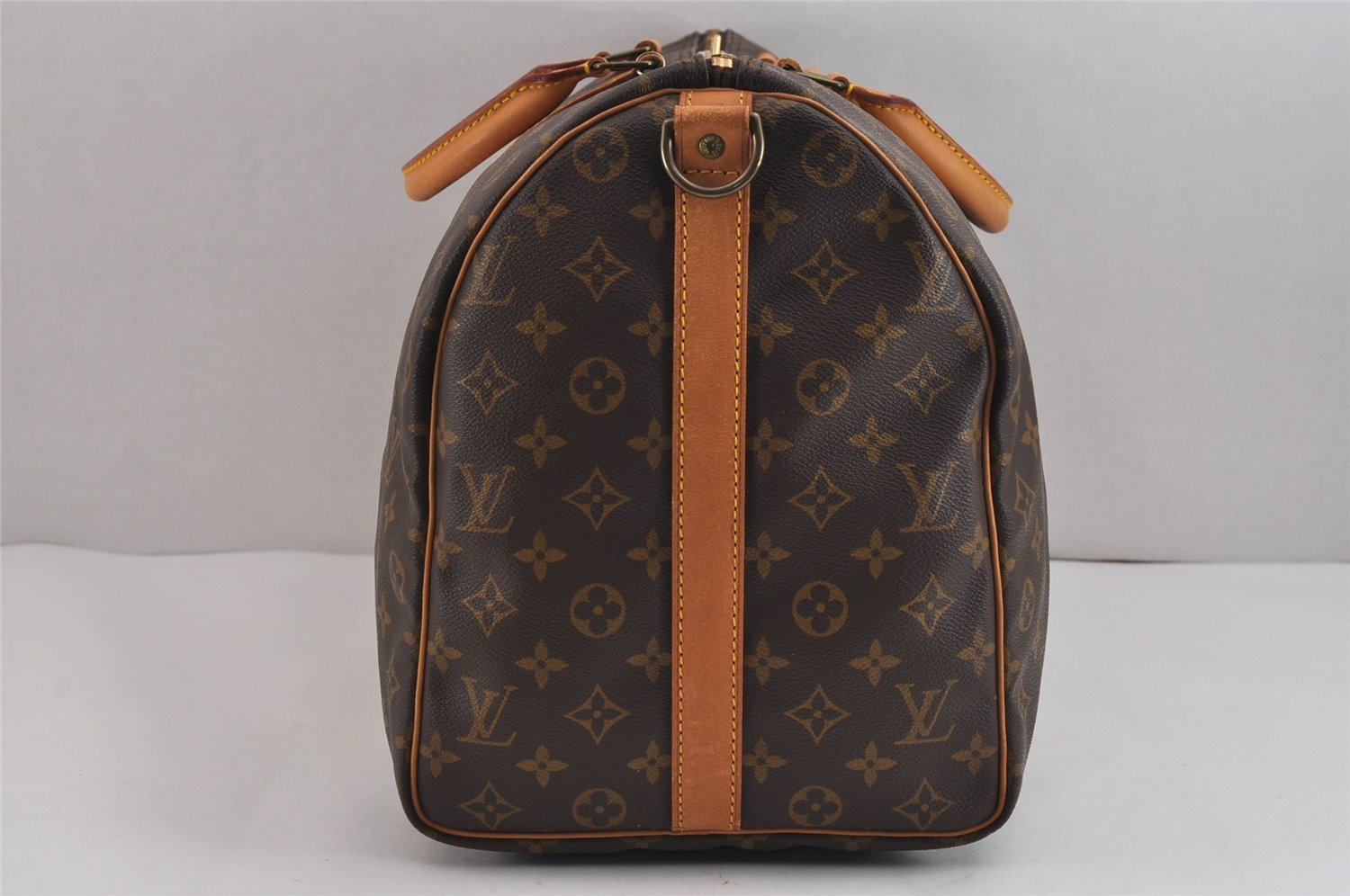 Authentic Louis Vuitton Monogram Keepall Bandouliere 50 M41416 Boston Bag 5980J