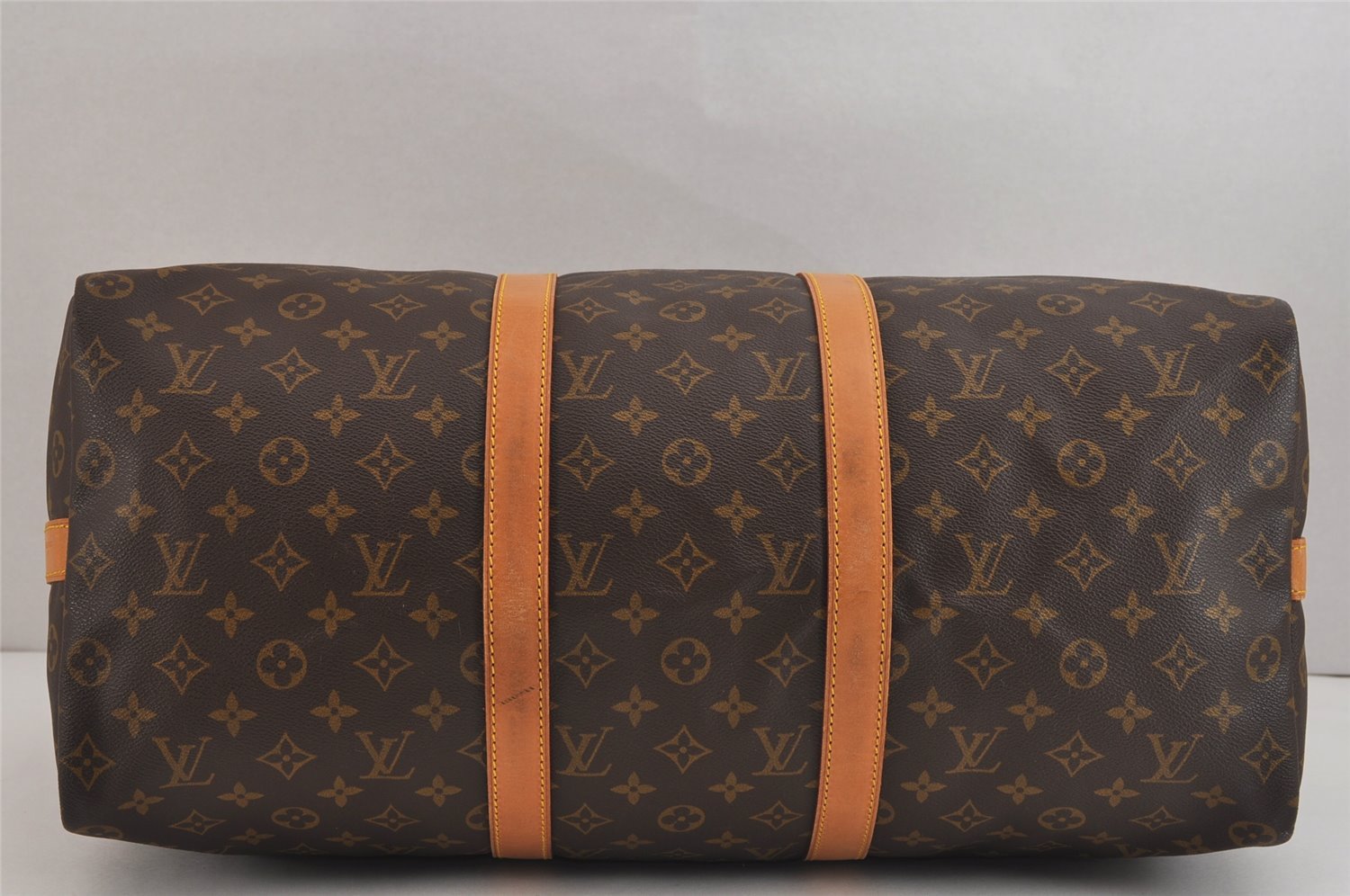 Authentic Louis Vuitton Monogram Keepall Bandouliere 50 M41416 Boston Bag 5980J