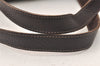 Authentic GUCCI Abbey Shoulder Tote Bag GG Canvas Leather 141470 Brown 5980K