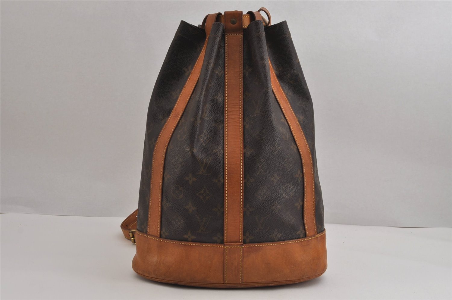 Authentic Louis Vuitton Monogram Randonnee PM Shoulder Bag M42243 LV 5982J