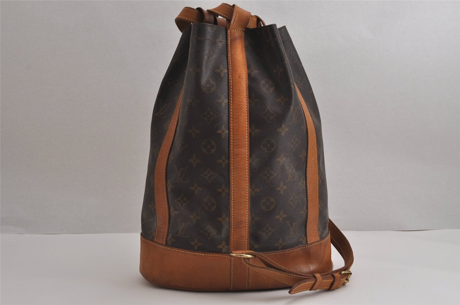 Authentic Louis Vuitton Monogram Randonnee PM Shoulder Bag M42243 LV 5982J