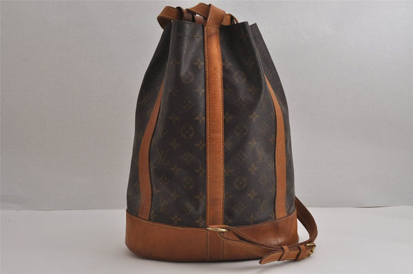 Authentic Louis Vuitton Monogram Randonnee PM Shoulder Bag M42243 LV 5982J