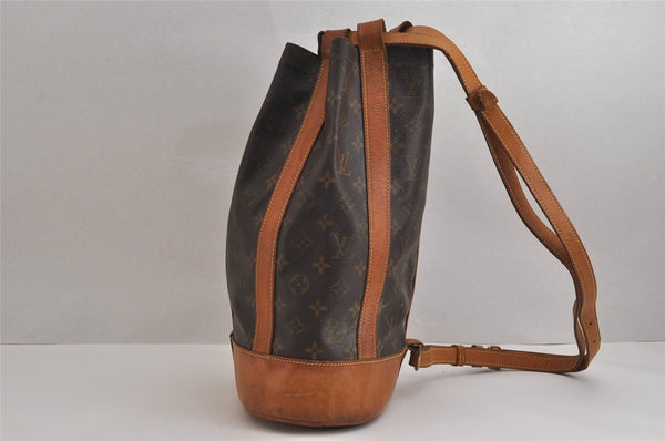 Authentic Louis Vuitton Monogram Randonnee PM Shoulder Bag M42243 LV 5982J