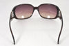 Authentic CHANEL Sunglasses CC Logos CoCo Mark Plastic Brown 5982K