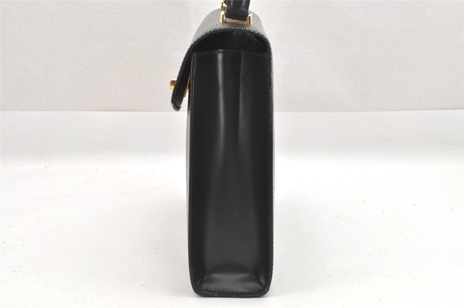 Authentic Louis Vuitton Epi Malesherbes Hand Bag Purse Black M52372 LV 5983J