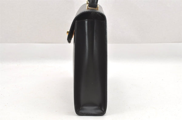 Authentic Louis Vuitton Epi Malesherbes Hand Bag Purse Black M52372 LV 5983J