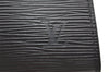 Authentic Louis Vuitton Epi Malesherbes Hand Bag Purse Black M52372 LV 5983J