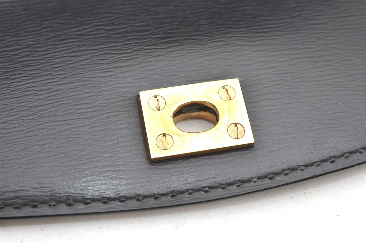 Authentic Louis Vuitton Epi Malesherbes Hand Bag Purse Black M52372 LV 5983J